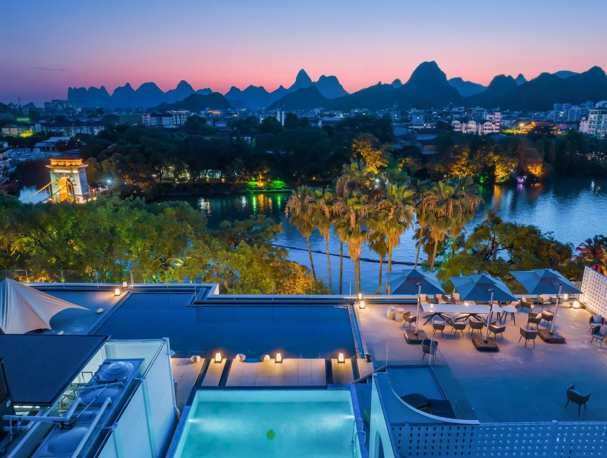 Lijiang Moon Hotel - Guilin East And West Lane Two Rivers And Four Lakes Scenic Area Buitenkant foto